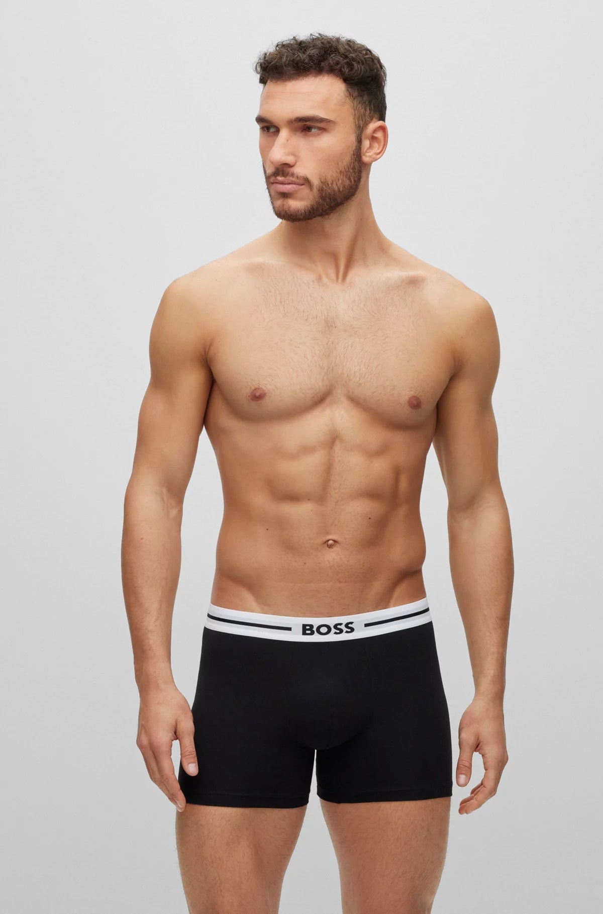 Boss 3 Pack of Stretch Cotton Boxer Briefs - 964