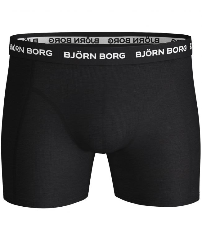 Björn Borg Solid Essential Boxer Shorts - 5PACK - BLUE DEPTHS