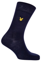 Lyle & Scott 3 Pack Angus Socks with Eagle Embroidery - Peacoat