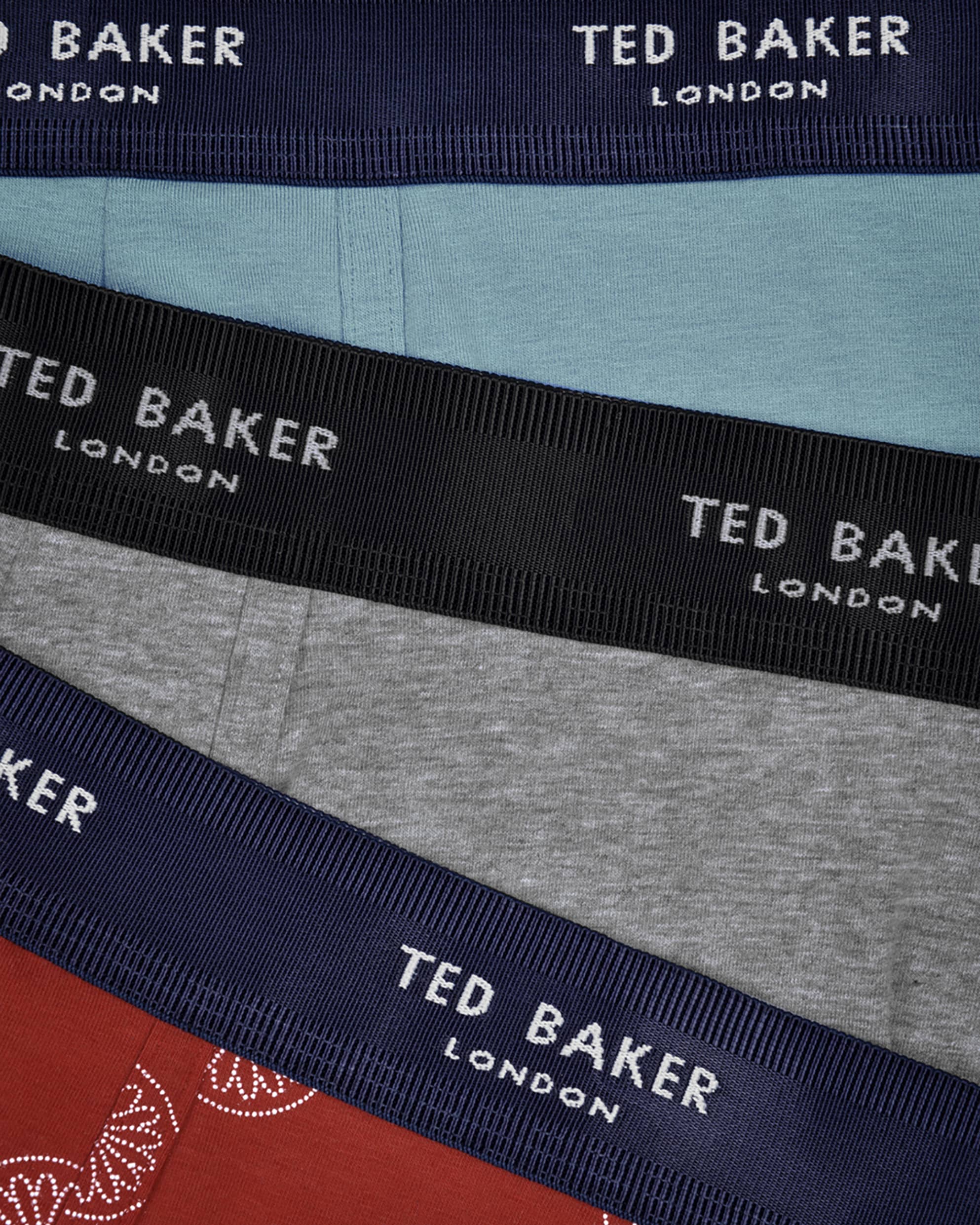 Ted Baker 3 Pack Fashion Cotton Stretch Trunks - Buuses