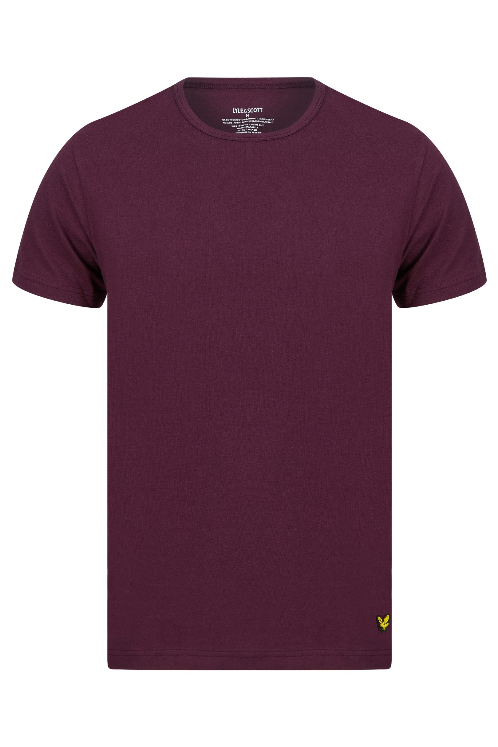 Lyle & Scott 3 Pack 3 Pack August Multi T Shirts - (Wine Tasting - Peacoat - Grey Marl)