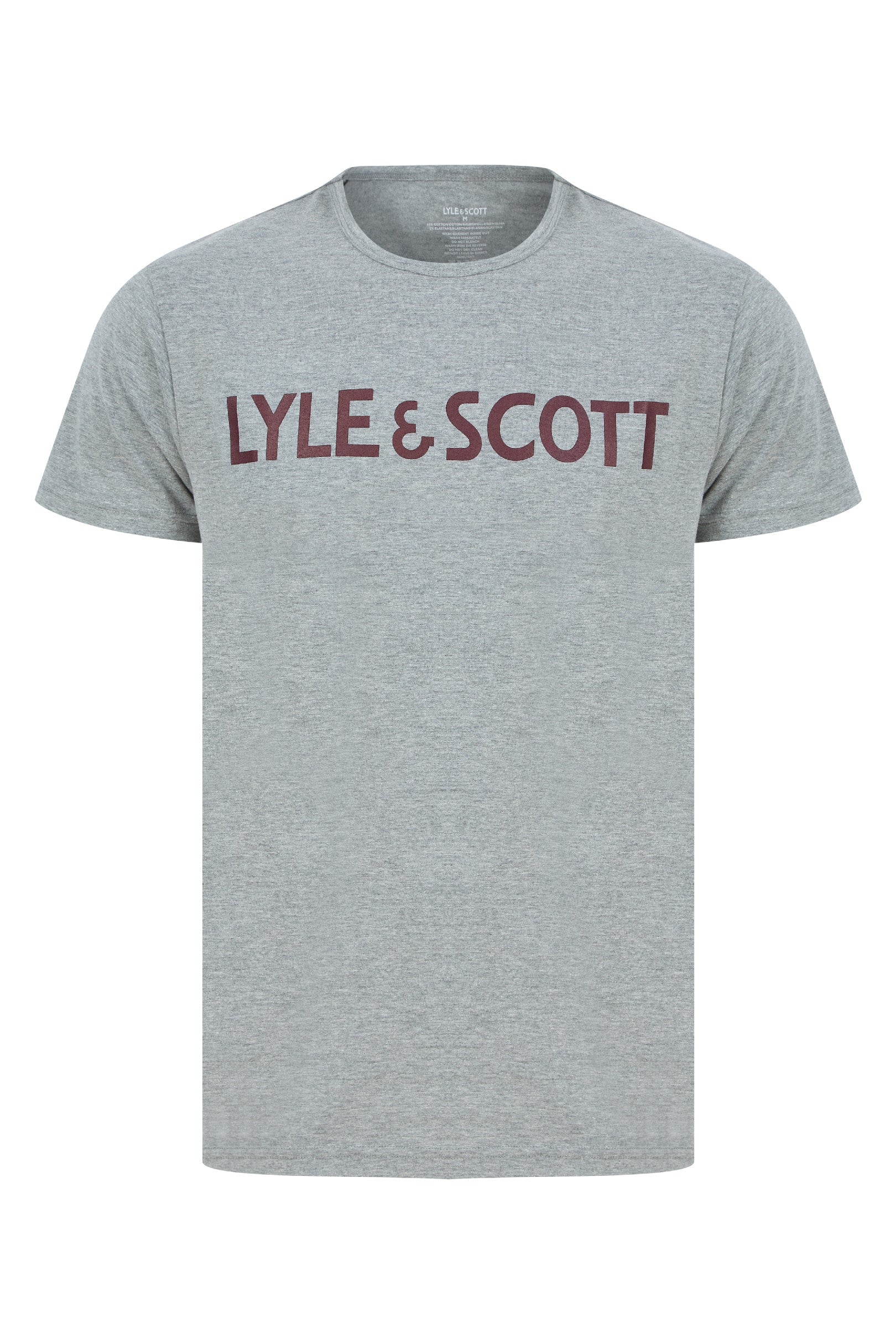 Lyle & Scott 3 Pack 3 Pack August Multi T Shirts - (Wine Tasting - Peacoat - Grey Marl)