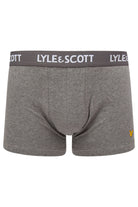 Lyle & Scott 3 Pack Barclay Men's Trunks - Black/Grey/White