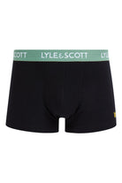 Lyle & Scott 3 Pack Barclay Men's Seasonal Trunks - Black