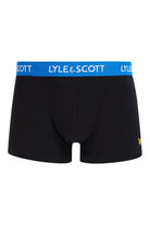 Lyle & Scott 3 Pack Barclay Men's Seasonal Trunks - Black