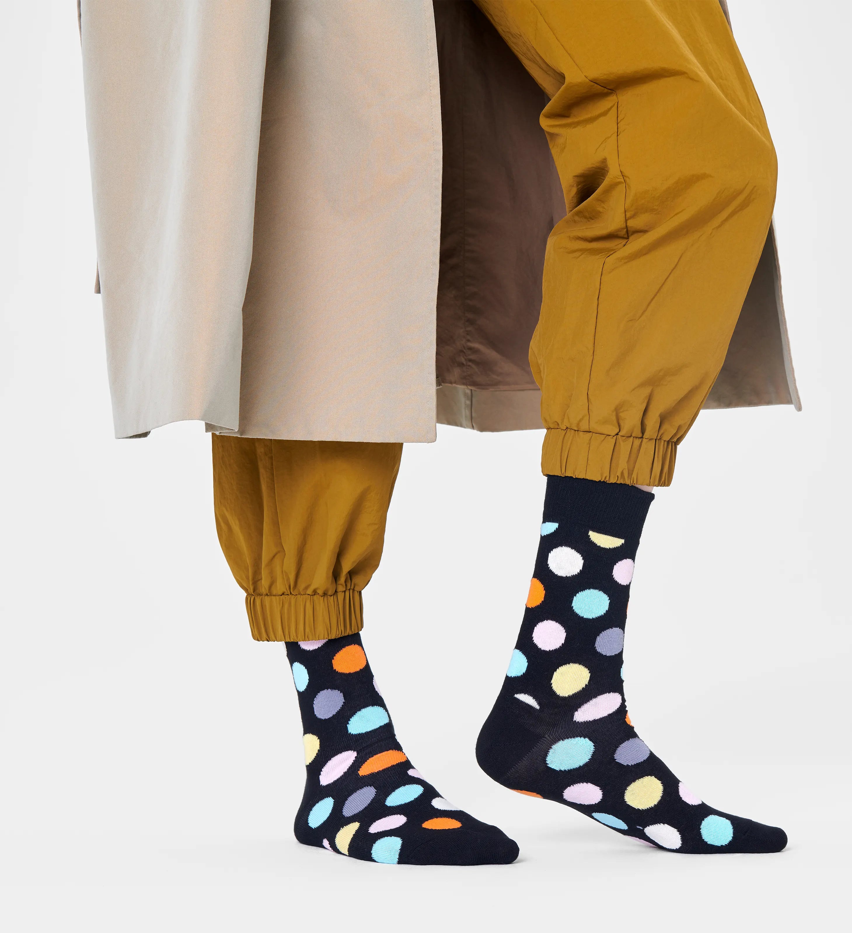 Happy Socks - Big Dot Sock - Black