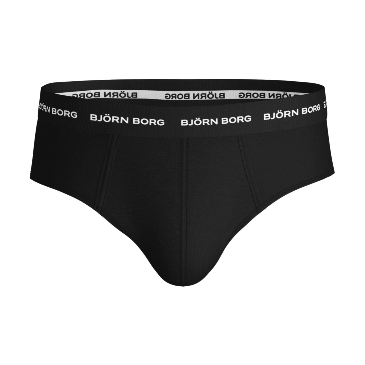 Björn Borg Solid Essential Briefs 3-pack - Black