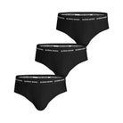 Björn Borg Solid Essential Briefs 3-pack - Black