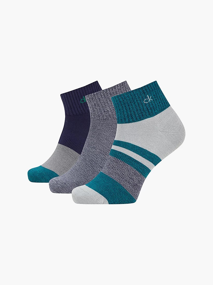 Calvin Klein 3 PACK Ankle Socks