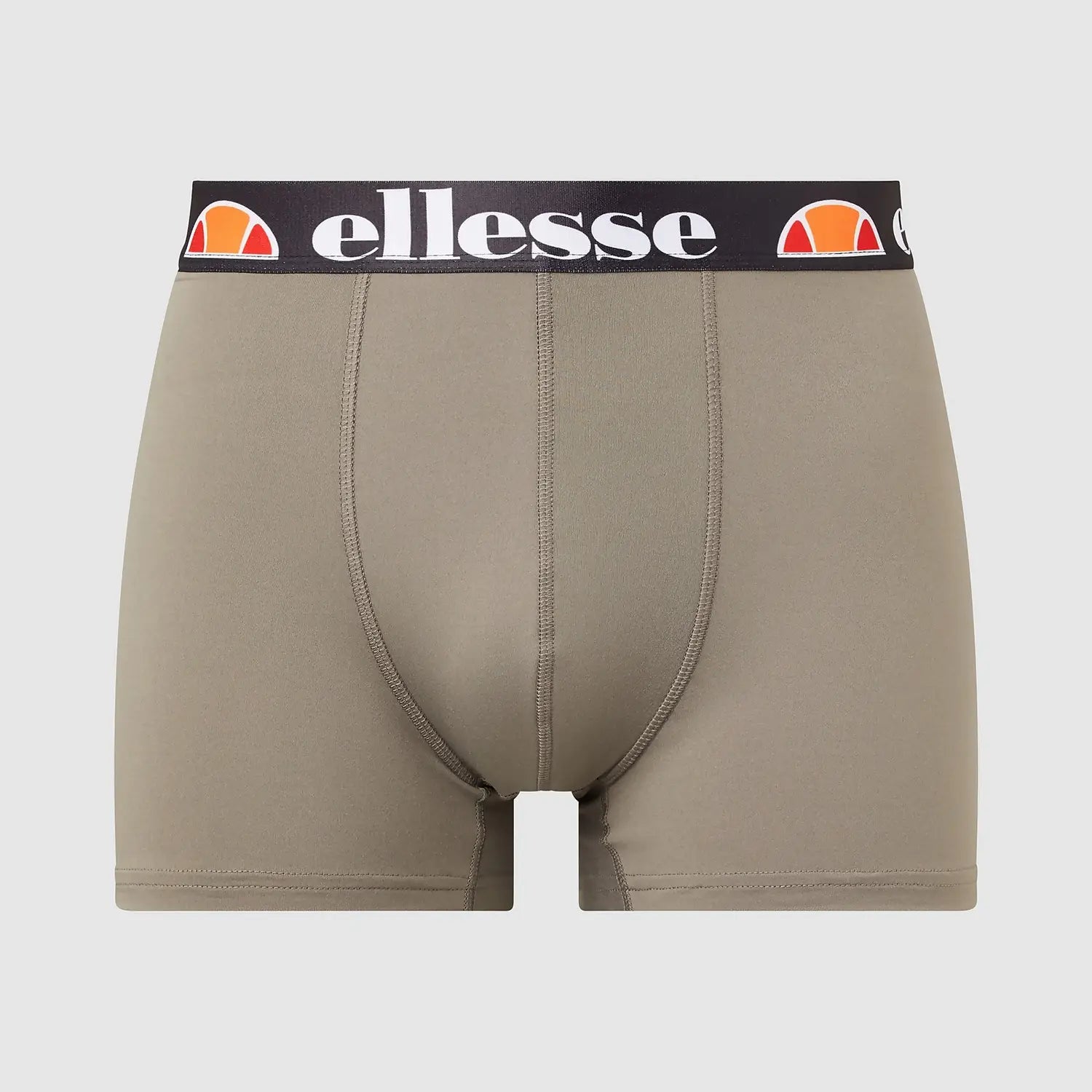 Ellesse Men's Dralla 3 Pack Boxer Trunks - Black/Grey/White