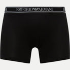 Emporio Armani 3 Pack Cotton Stretch Boxer Briefs - Black