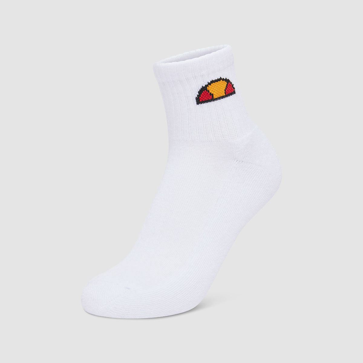 Ellesse Tallo 3 Pack Ankle Socks - White