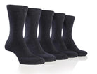 Farah Plain Bamboo Men's Socks - 5 Pack