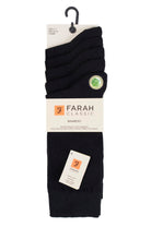 Farah Plain Bamboo Men's Socks - 5 Pack