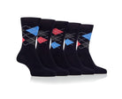 Farah Bamboo Arglye Men's Socks - 5 Pack