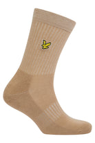 Lyle & Scott 3 Pack Socks - Dark Olive-Whisper White-Incense