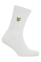 Lyle & Scott 3 Pack Socks - Dark Olive-Whisper White-Incense