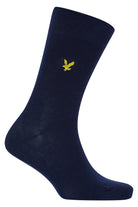 Lyle & Scott 5 Pack Mix Design Socks - Argyle/Chambray Blue/Stripe/Peacoat