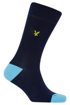 Lyle & Scott 5 Pack Mix Design Socks - Argyle/Chambray Blue/Stripe/Peacoat