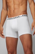 Hugo Boss 3 Pack OF STRETCH-COTTON BOXER BRIEFS - White