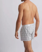 Boss Two-Pack Boxers / Pyjama Shorts in Cotton Poplin - Black/Grey