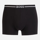 BOSS Men's - 3 Pack Organic Cotton Trunks - Black/Red/Black