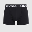 Ellesse Men's Hali 3 Pack Trunks Black