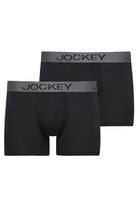 JOCKEY 3D Innovations 2 Pack Trunks - Black