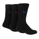 Pringle 3 Pack Men's Half Cushioned Socks - Black