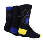 Pringle 3 Pack Men's Cotton Jacquard Socks - Diamonds Print ( 7-11 )