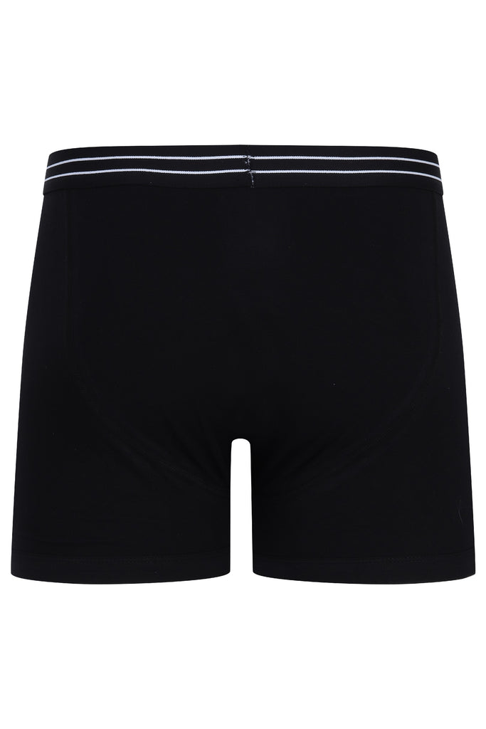 Lyle & Scott 3 Pack Lewis Men's Button Fly Boxers - Black / Bright White / Grey Marl