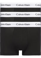 Calvin Klein 3 Pack Cotton Stretch – Low Rise Trunks ( Black )