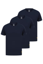 Lyle & Scott 3 Pack Maxwell Loungewear Cotton T Shirts - (Peacoat)