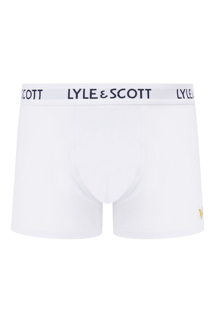 Lyle & Scott 5 Pack Miller Men's Trunks - (Peacoat/White/Arona/Teal/Blue)