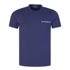 Emporio Armani 2 Pack Crew Neck T-Shirt - Marine/Denim