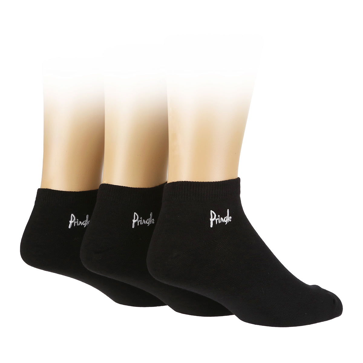 Pringle 3 Pair Cushioned Secret Men's Socks ( 7-11 )