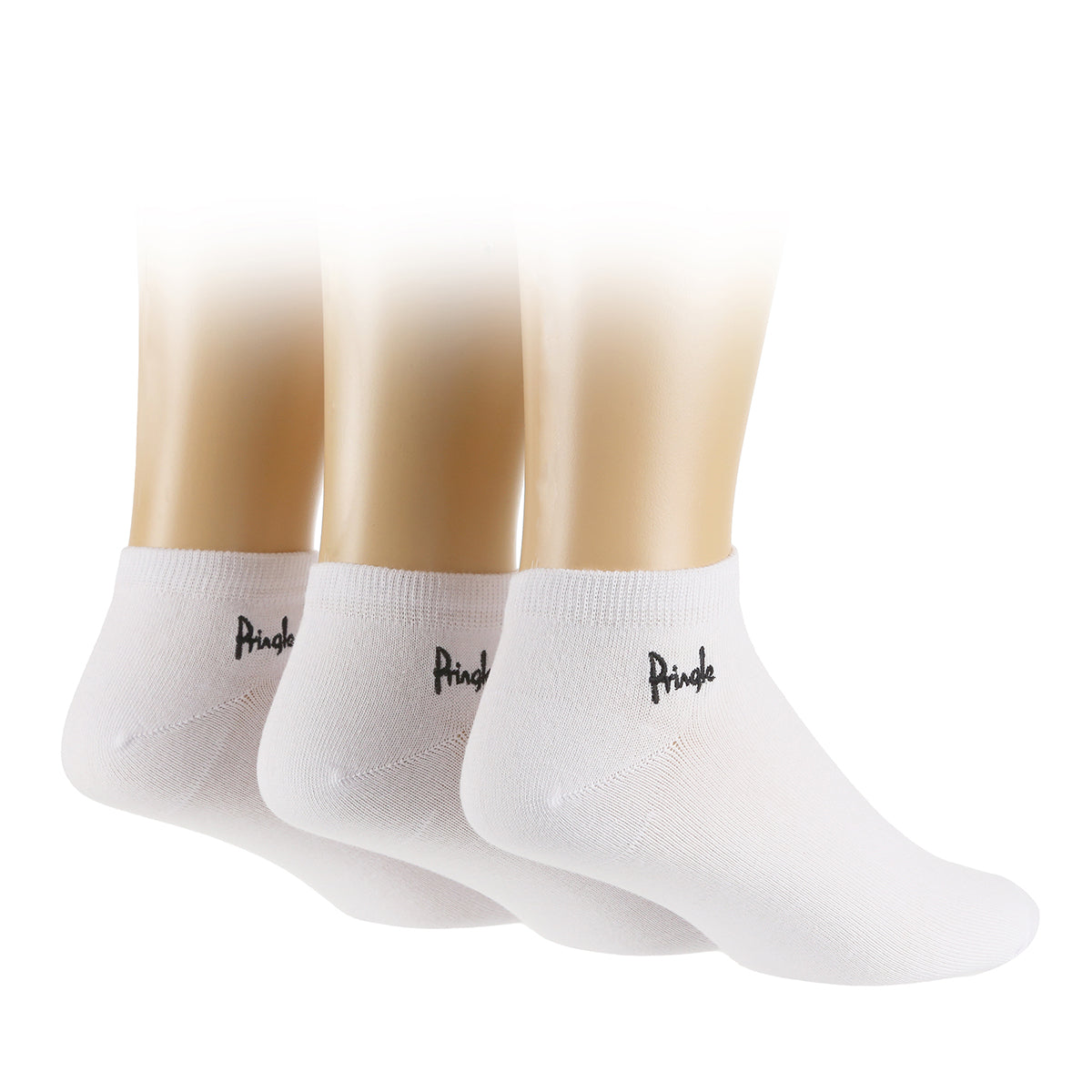 Pringle 3 Pair Cushioned Secret Men's Socks ( 7-11 )