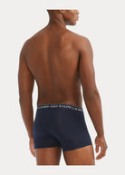 Polo Ralph Lauren Classic Boxer Trunks 3-Pack (Navy/Sapphire/Blue)