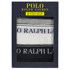 Polo Ralph Lauren Classic Boxer Trunks 3-Pack - White/ Grey Heather/Black