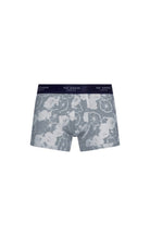 Ted Baker 3 Pack Fashion Cotton Stretch Fashion Trunks - Blue / Cobalt / Grey Flower