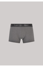 Ted Baker 3 Pack Cotton Stretch Fashion Trunks - Grey/Heather/T Repeat