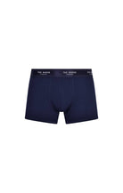 Ted Baker 3 Pack Fashion Cotton Stretch Solid Trunks - Burgundy / Blue / Teal