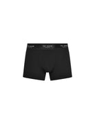 Ted Baker 3 Pack Cotton Stretch Fashion Trunks - Black with color Waistband