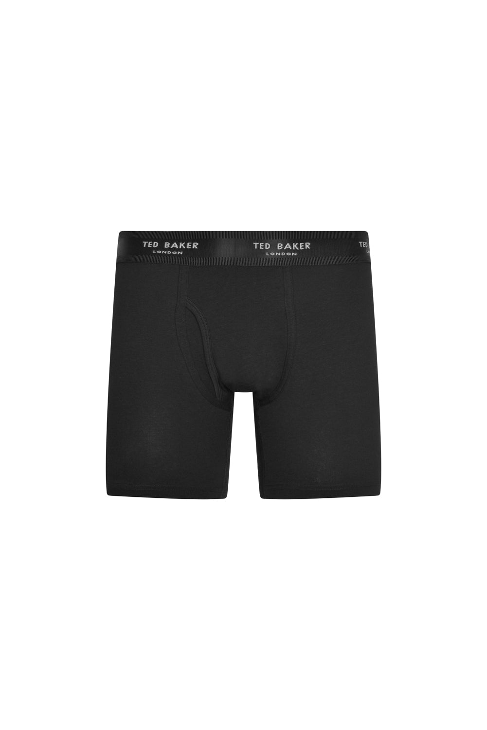 Ted Baker 3 Pack Cotton Stretch Boxer Briefs - Black / Grey Heather / Heena