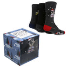 Wildfeet Men's- 3 Pair Winter Wonderland Christmas Gift Boxed Socks