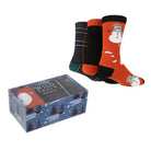 Wildfeet Men's- 3 Pair Winter Wonderland Christmas Gift Boxed Socks