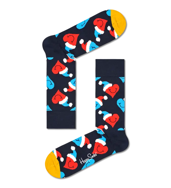 Santa Love Smiley Sock - Happy Socks