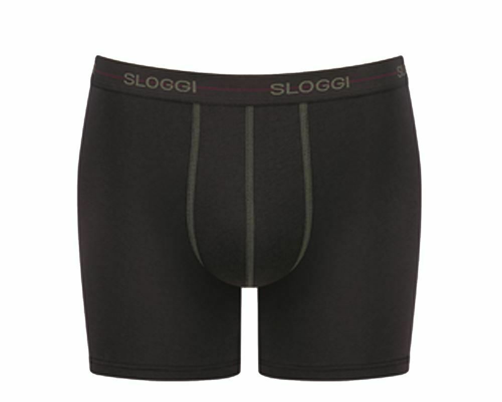 Sloggi Men Start 2 Pack Boxer Briefs Shorts Violet - Dark Combi (M022)