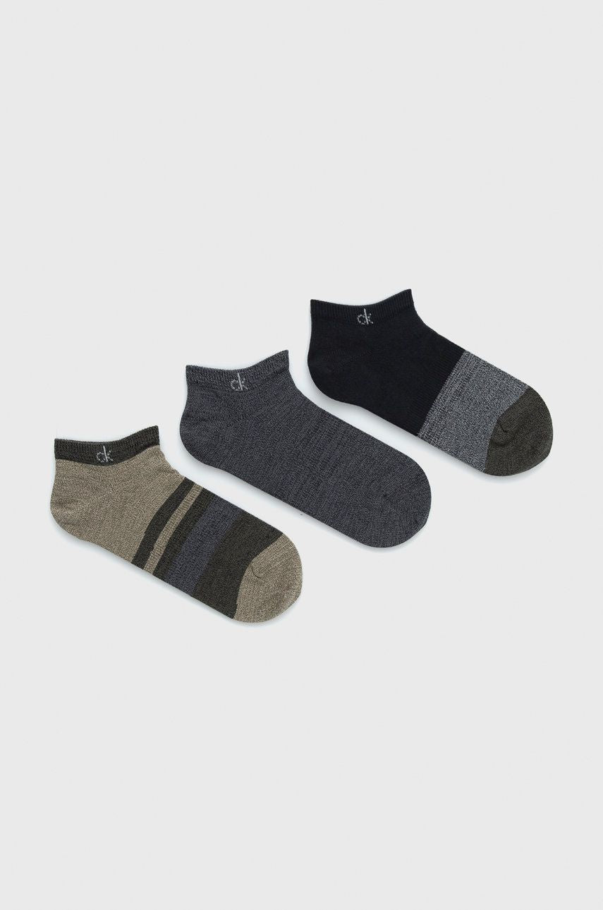 Calvin Klein 3 PACK Crew Socks - All Green