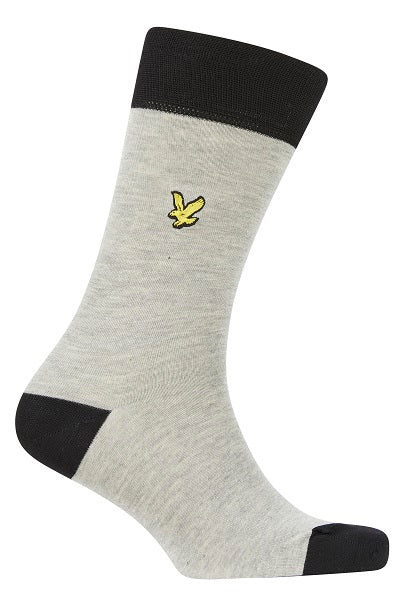 Lyle & Scott Trent 3 Pack Socks - Herringbone/GreyMarl/Black